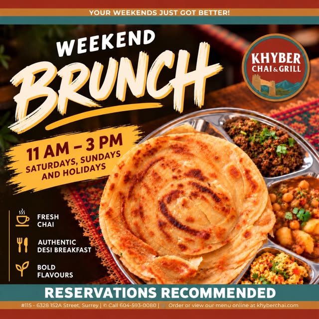 Weekend brunch